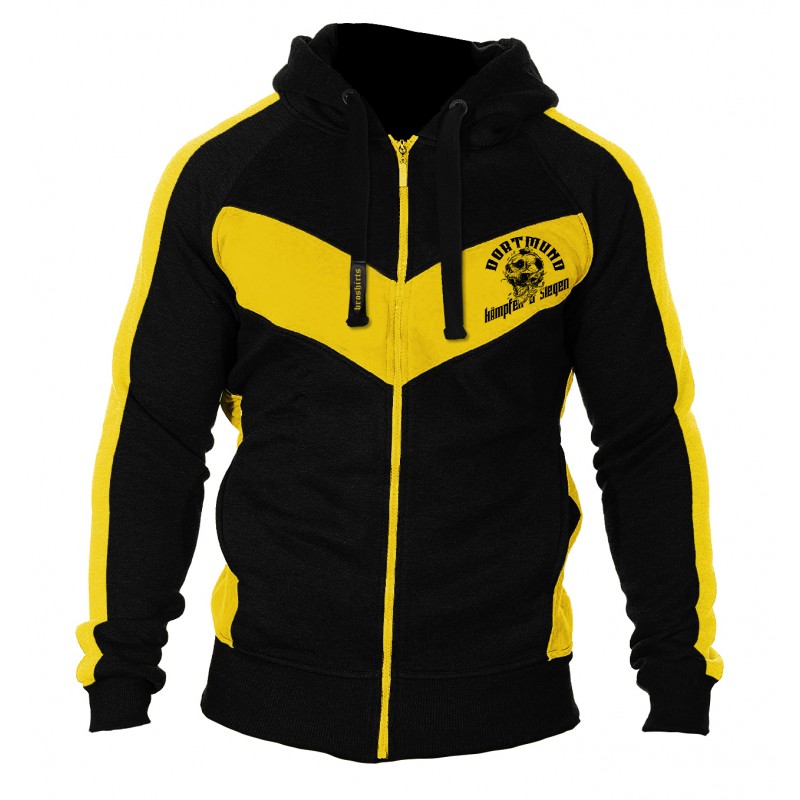 Dortmund Fan Jacke Gelb Schwarz Dortmund Fan Jacke Gelb Schwarz