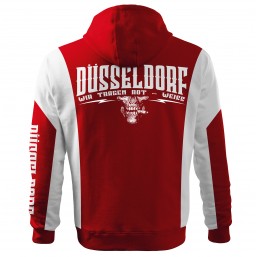 Düsseldorf Fan Jacke mit Kapuze