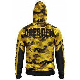 Dresden Jacke Gelb Schwarz Camouflage